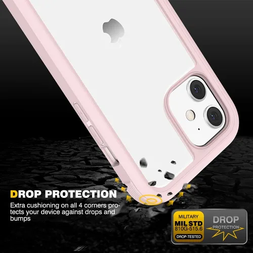 Vista 948 de DIACLARA - Funda transparente compatible con iPhone XR 6.1 pulgadas 2018