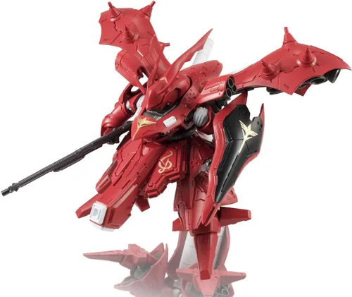Vista 2 de Bandai Tamashii Nations Nxedge Style Nightingale Figura de acción "Contraataque de Gundam Char