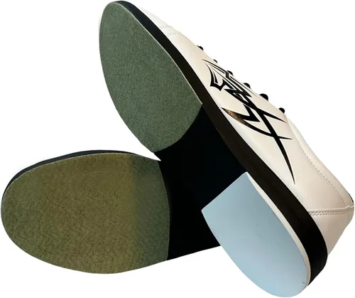 Vista 3 de Pyramid Zapatos tribales blancos para hombre