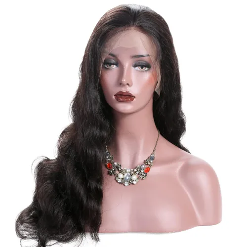 Vista 14 de KUN Light Yaki - Peluca de cabello humano lacio con flequillo para mujeres negras, pelucas de encaje 360 con flequillo, cabello humano prearrancado