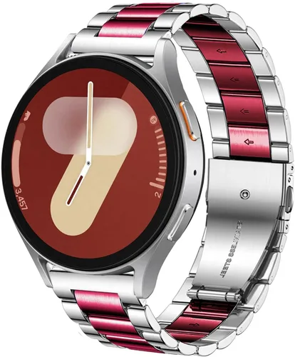 Vista 10 de DEALELE - Correas compatibles con Samsung Galaxy Watch 7 / FE / 6/6 Classic / 5/5 Pro / 4/4 Classic/Galaxy 3 de 41 mm, correa de repuesto de metal