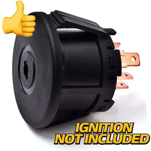 Vista 6 de HD Switch 2 llaves de interruptor de encendido para John Deere D100 D105 D110 D120 D125 D130 D140 D150 D155 D160 D170 E100 E110 E120 E130 E140 E155