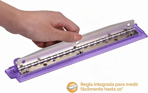Vista 4 de Binder con anillas de Bostitch 3 agujeros, 5 hojas, varios colores (RBHP-4C)