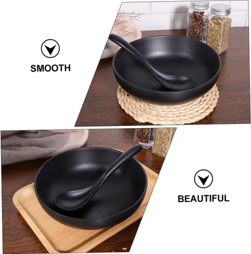 Vista 8 de UPKOCH Ramen Bowl Set 5.5 in Tazones de sopa Tazones de fideos Tazones de arroz Tazones de cocina Vajilla Casa Restaurante