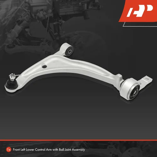 Vista 3 de A-Premium Brazo de control inferior delantero izquierdo, con rótula y buje, compatible con Nissan Altima 2002-2006, Maxima 2004-2008