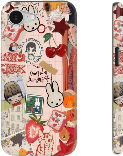 Vista 127 de bemal Funda para iPhone 12 Mini, estética, vintage, floreciente, peonía, concha, femenina, compatible con MagSafe, moderna, única, moderna, moderna