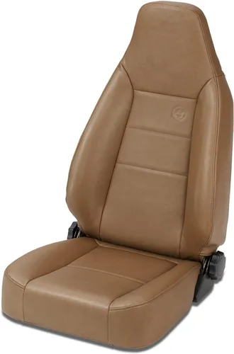 Vista 2 de Bestop 3943401 Asiento deportivo Trailmax II negro - Jeep 1976-2006 CJ7 & Wrangler Negro (Crush)