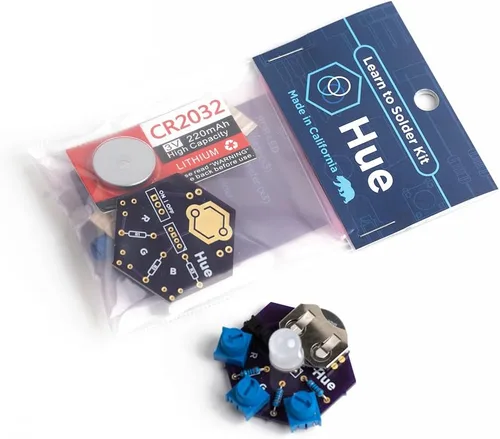 Vista 6 de Hue, Bulk Educator Pack Kit de soldadura de bricolaje para principiantes Proyectos electrónicos para estudiantes, clases y eventos STEM