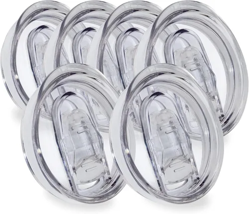 Vista 12 de Tapas de repuesto para vaso de vino de 12 onzas, diámetro interior de 2.8 x 2.8 pulgadas, paquete de 2 fundas deslizantes de silicona a prueba