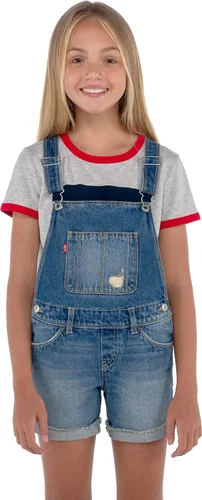 Vista 3 de Levi's Pantalón corto de mezclilla para niña y bebé
