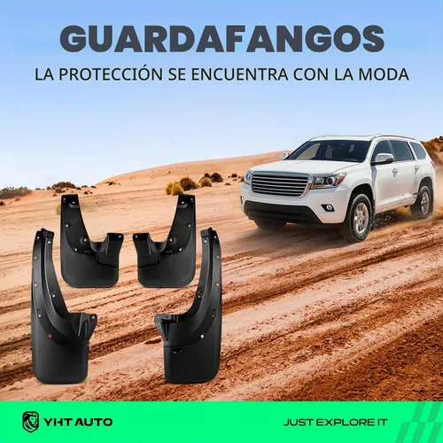 Vista 2 de YHTAUTO Guardabarros antisalpicaduras para Toyota 4Runner 2005-2009