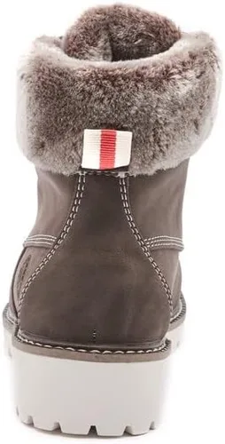 Vista 3 de COTTIMO Botas de invierno antideslizante con forro de piel para mujer