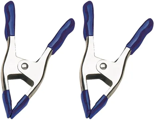 Vista 5 de IRWIN Tools QUICK-GRIP Abrazadera de resorte metálico, de 1 pulgada (222601), Azul