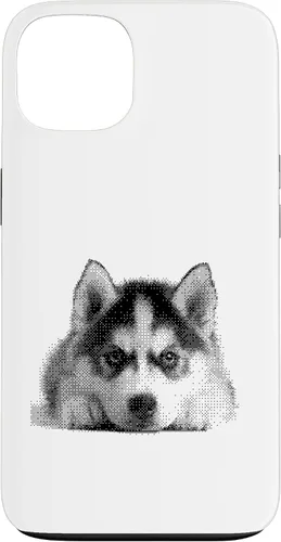 Vista 7 de Cute Siberian Husky for Dog Mom and Paw Parents Case for iPhone XR