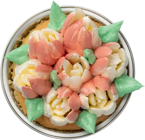 Vista 12 de Restaurantware Pastry Tek - Punta de tubería rusa, 1 punta para decoración de pastel de rosas, punta de decoración de acero inoxidable #9 resistente