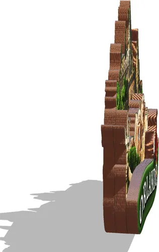 Vista 2 de Imán de madera de Orlando de Estados Unidos 3D para nevera, recuerdos coleccionables, decoración hecha a mano, manualidades 2