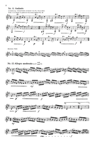 Vista 3 de C. Kopprasch - SIXTY SELECTED STUDIES FOR LOW HORN aka Sixty Etudes pour Cor-Basse. Etudes 1 through 60 in One Volume.