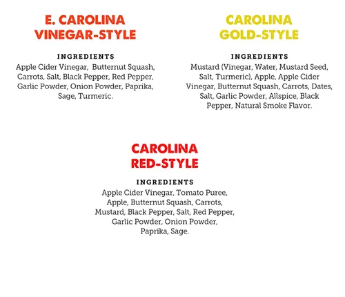 Vista 3 de True Made Foods Pitmaster Carolina - Salsa para barbacoa de Pitmaster Ed Mitchell, Carolina Gold, Carolina Gold, East Carolina, Salsas para barbacoa