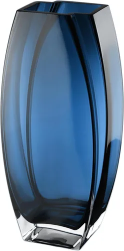 Vista 10 de Jarrón de cristal, amatista, 8 pulgadas de altura, resistente, fabricado en Europa, por Barski