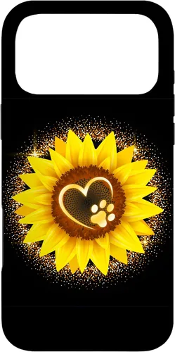 Vista 22 de Sunflower Paw Cat Dog Heart Case for iPhone 16