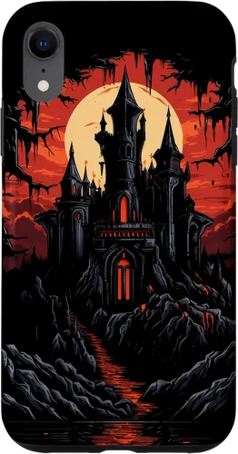 Vista 25 de Carcasa de fantasía oscura para iPhone 16 Castillo gótico Arquitectura Gótica Brujería