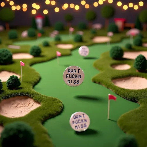 Vista 5 de Jowxsx Marcadores de Bola de Golf de Humor para Adultos, Marcadores de Bola de Golf Divertidos con Palabras Graciosas, Regalos Únicos de Broma