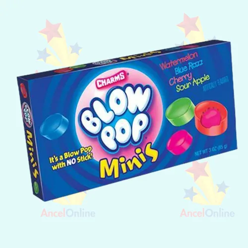Vista 5 de Charms Caja de teatro Blow Pop Minis; 3.5 oz.