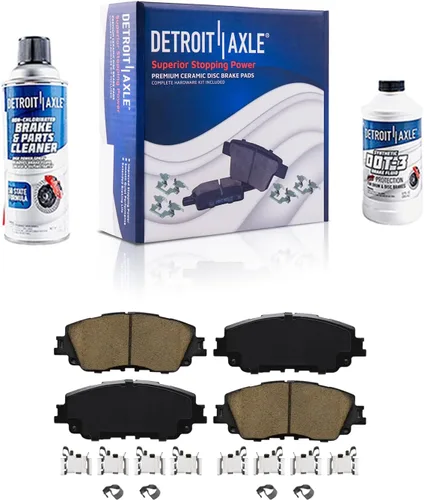 Vista 53 de Detroit Axle - Pastillas de freno para Avalanche Express Suburban Savana Yukon XL 1500 Chevy Tahoe GMC Cadillac Escalade, Pastillas de freno