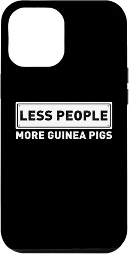 Vista 6 de iPhone 15 Less People More Guinea Pigs for Women Funny Saying Case
