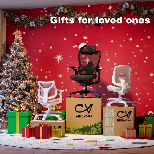 Vista 2 de Silla de oficina ergonómica, silla de escritorio grande y alta para el hogar con soporte lumbar 3D ajustable, reposabrazos 5D, reposabrazos 4D Negro