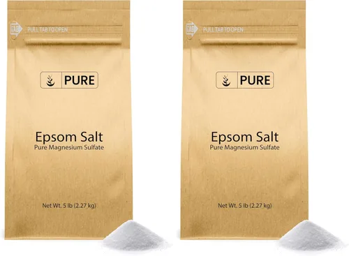 Vista 10 de Pure Original Ingredients Sal de Epsom Sulfato de magnesio puro, solución de remojo (4 onzas)
