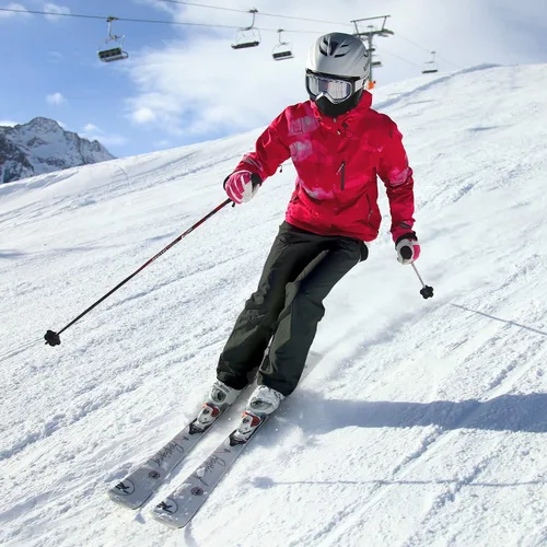 Vista 7 de Sportneer - Pantalones de esquí y snowboard con aislamiento para mujer
