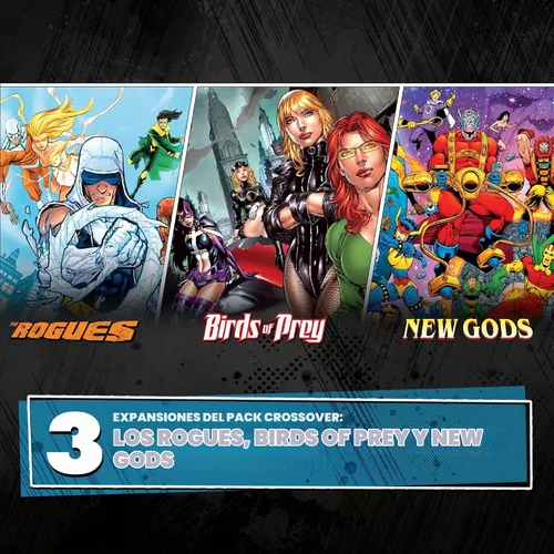 Vista 3 de Cryptozoic Entertainment: DC Juego de construcción de cubiertas: colección Crossover 1 juego de cartas de construcción de mazos, a partir de 14 años