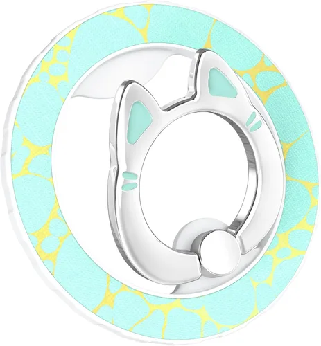 Vista 17 de Soporte magnético de anillo de teléfono para MagSafe, [rotación flexible de 360°], soporte de agarre magnético para anillo de dedo, apto para iPhone