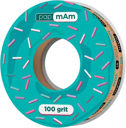 Vista 23 de STALEKS PRO Expert 40 PapmAm Mix - Lima de uñas desechable sobre base de madera (grano 180/240, 3 piezas) - Lima de uñas de doble cara lista