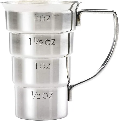 Vista 8 de Barfly M37108CP Jigger, 2 onzas, cobre con mango