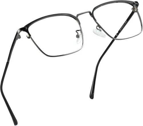 Vista 26 de LifeArt Lentes de bloqueo de luz azul, antifatiga ocular, anteojos de lectura para computadora, anteojos de TV para mujeres y hombres, antirreflejos