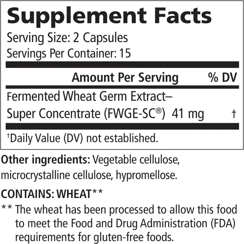 Vista 3 de American BioSciences Metatrol Fermentado Extracto de Germen de Trigo - Apoyo inmunológico y mitocondria para una vitalidad renovada y energía