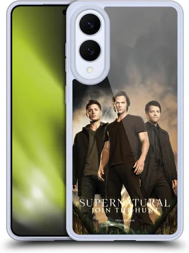 Vista 80 de Head Case Designs Supernatural Sam, Dean & Castiel Key Art - Funda de gel con licencia oficial [protección de grado militar] compatible con Google