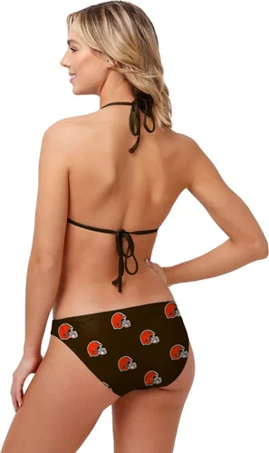 Vista 52 de FOCO Women's NFL Team Logo Ladies Bathing Swim Wear Suit