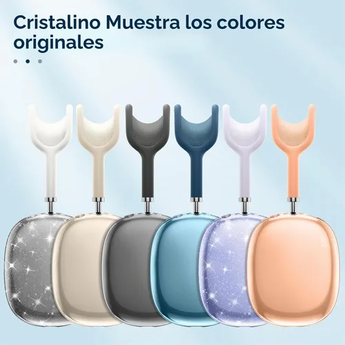 Vista 5 de Fintie Clear Case for AirPods Max 2 (2026) and AirPods Max 1 (2024/2020)