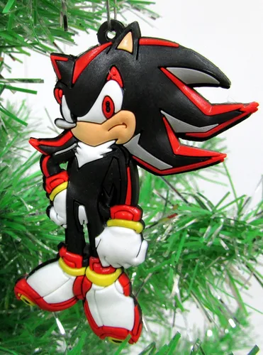 Vista 2 de Juego de adornos de Sonic and Shadow (diseño único inastillable)