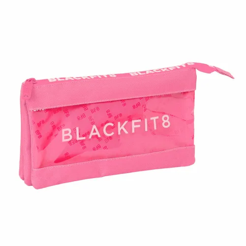 Vista 2 de Portatodo Triple BlackFit8 Glow up Rosa (22 x 12 x 3 cm)