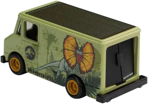 Vista 2 de Hot Wheels Vehículo medic de combate para niños de 3 años en adelante y coleccionistas de autos de juguete clásicos, con nuevos castings y temas
