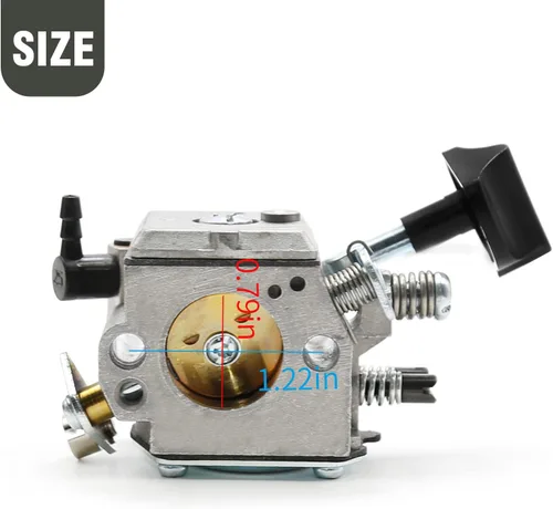 Vista 3 de 42031200603 - Kit de carburador de repuesto para soplador de mochila Stihl SR320 SR340 SR380 SR400 SR420 BR320 BR340 BR380 BR400 BR420, reemplaza