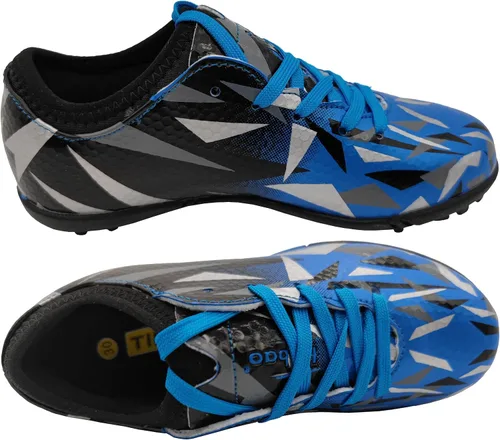 Vista 3 de Zapatos de fútbol de césped para niños y niñas, botas de fútbol atléticas para exteriores e interiores (niños pequeñosniños grandes)