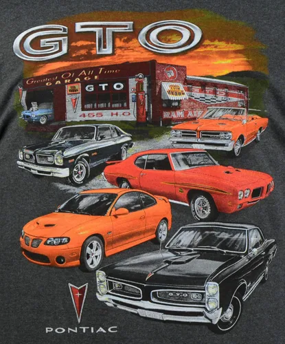 Vista 2 de Joe Blow T's Pontiac GTO Greatest Garage - Camiseta para adulto