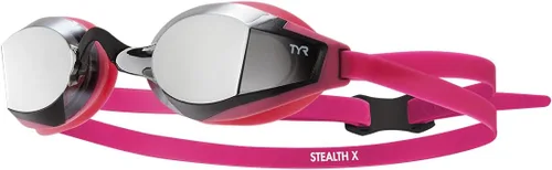 Vista 9 de TYR Stealth-X Performance - Gafas de natación de bajo perfil Dorado/Negro