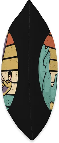 Vista 2 de Windsurfing Old School Windsurfer Throw Pillow