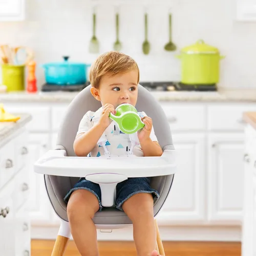 Vista 3 de Munchkin® Gentle™ Transition Sippy Trainer - Vaso de 4 onzas, color verde